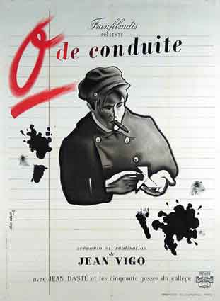 Zero De Conduite by Jean Vigo (47 x 63 in)